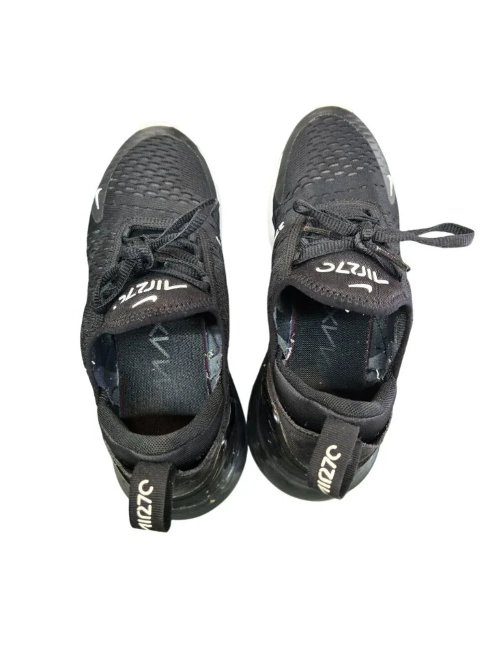 Nike Air Max 270 Black & White Sneakers Women’s Size 8.5 Lightweight Design With